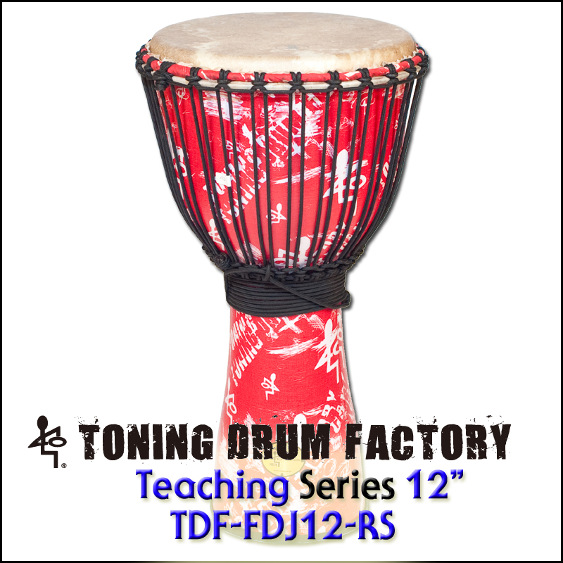 Toning Teaching Series 12인치 TDF-FDJ12-RS   /토닝/젬베/젬베이/Djembe/타악기/토카/Toca/레모/Remo